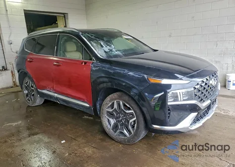 2021 Hyundai Santa Fe Calligraphy from USA, damaged, VIN 5NMS5DAL9MH317579